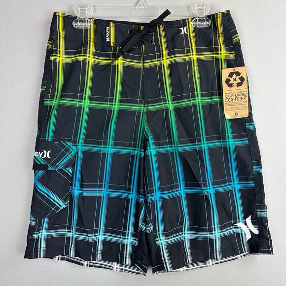 Hurley Men’s 30 Prico Blend Board Shorts - Picture 1 of 10